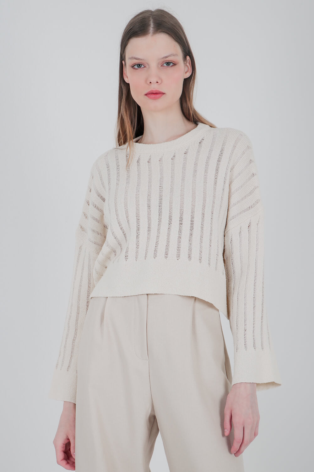 Πλεκτό με σχέδιο ύφανσης