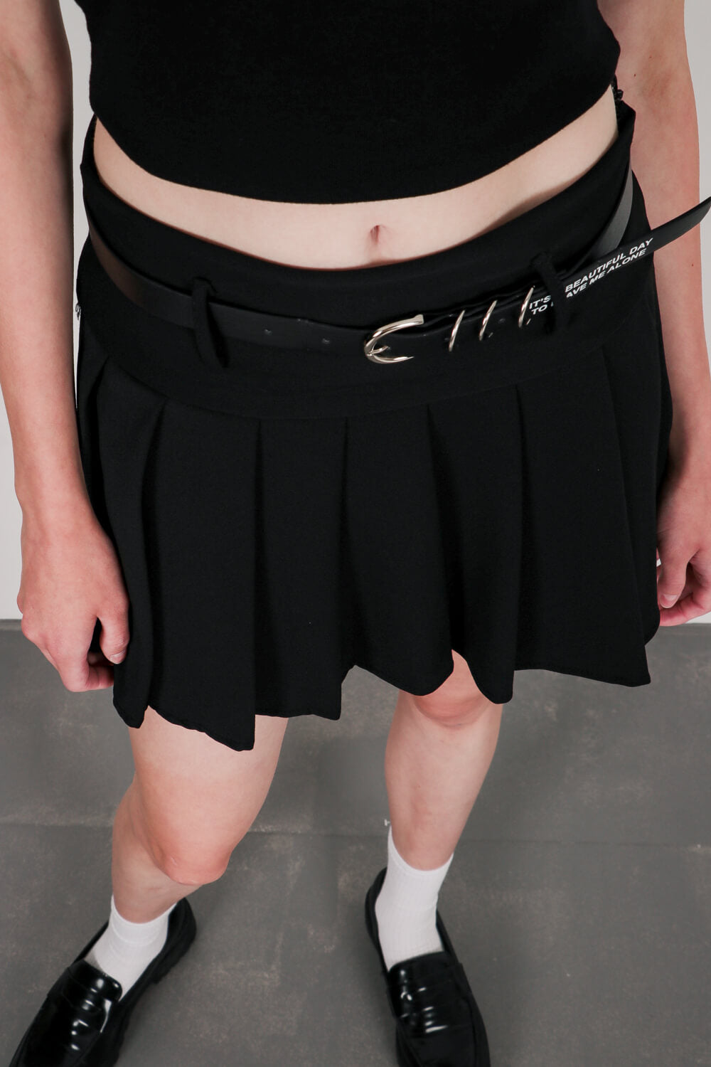 Μίνι φούστα με πιέτες