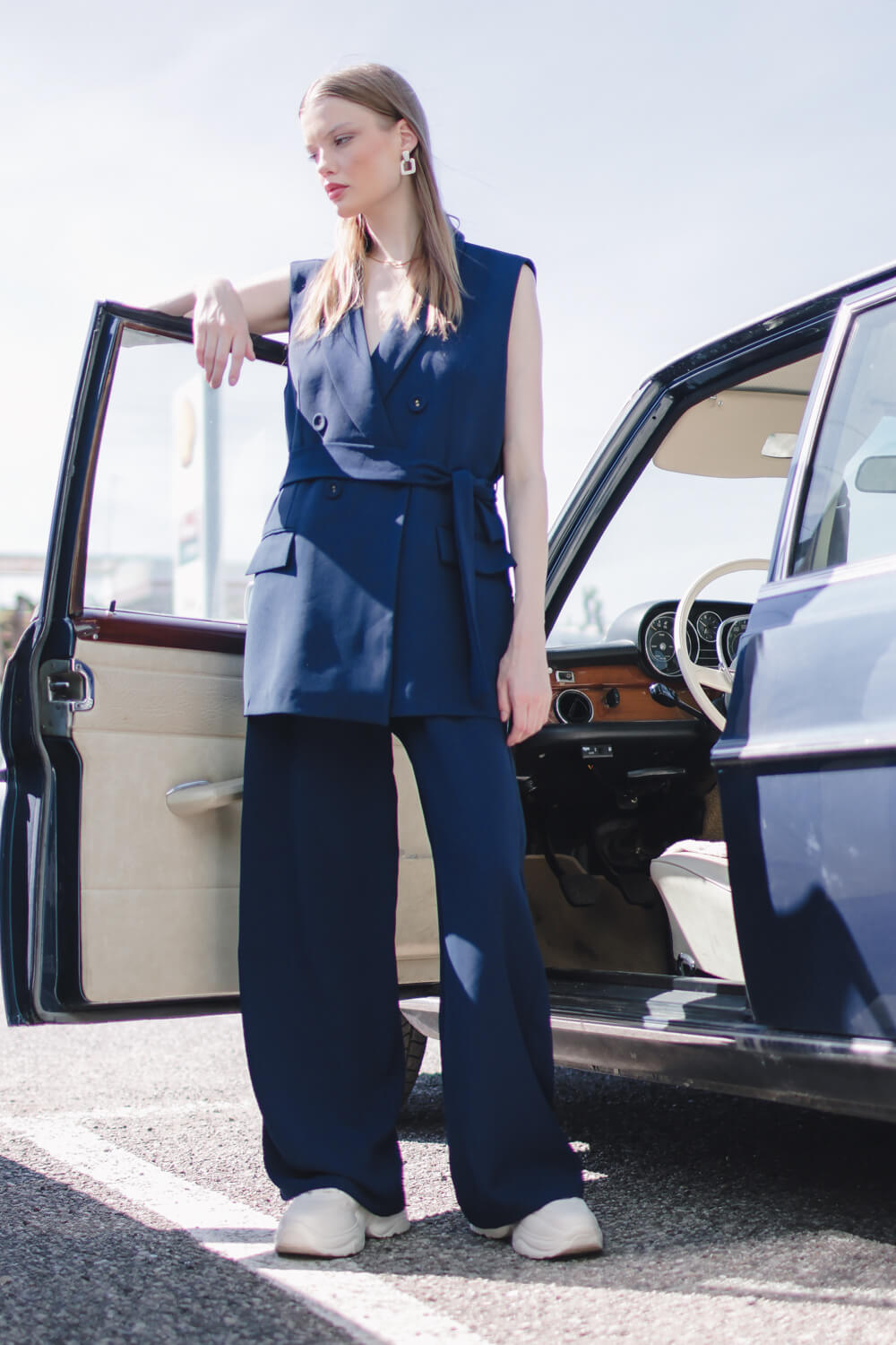 Αμάνικο μπλέιζερ