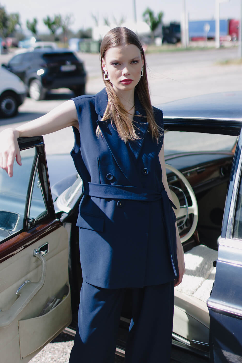 Αμάνικο μπλέιζερ