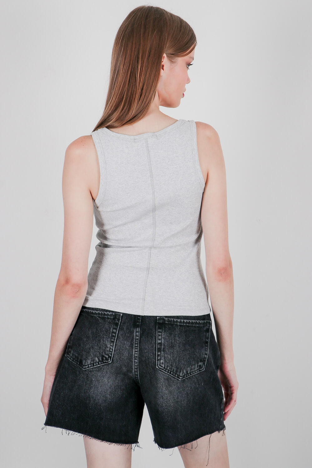 Αμάνικη μπλούζα ριπ