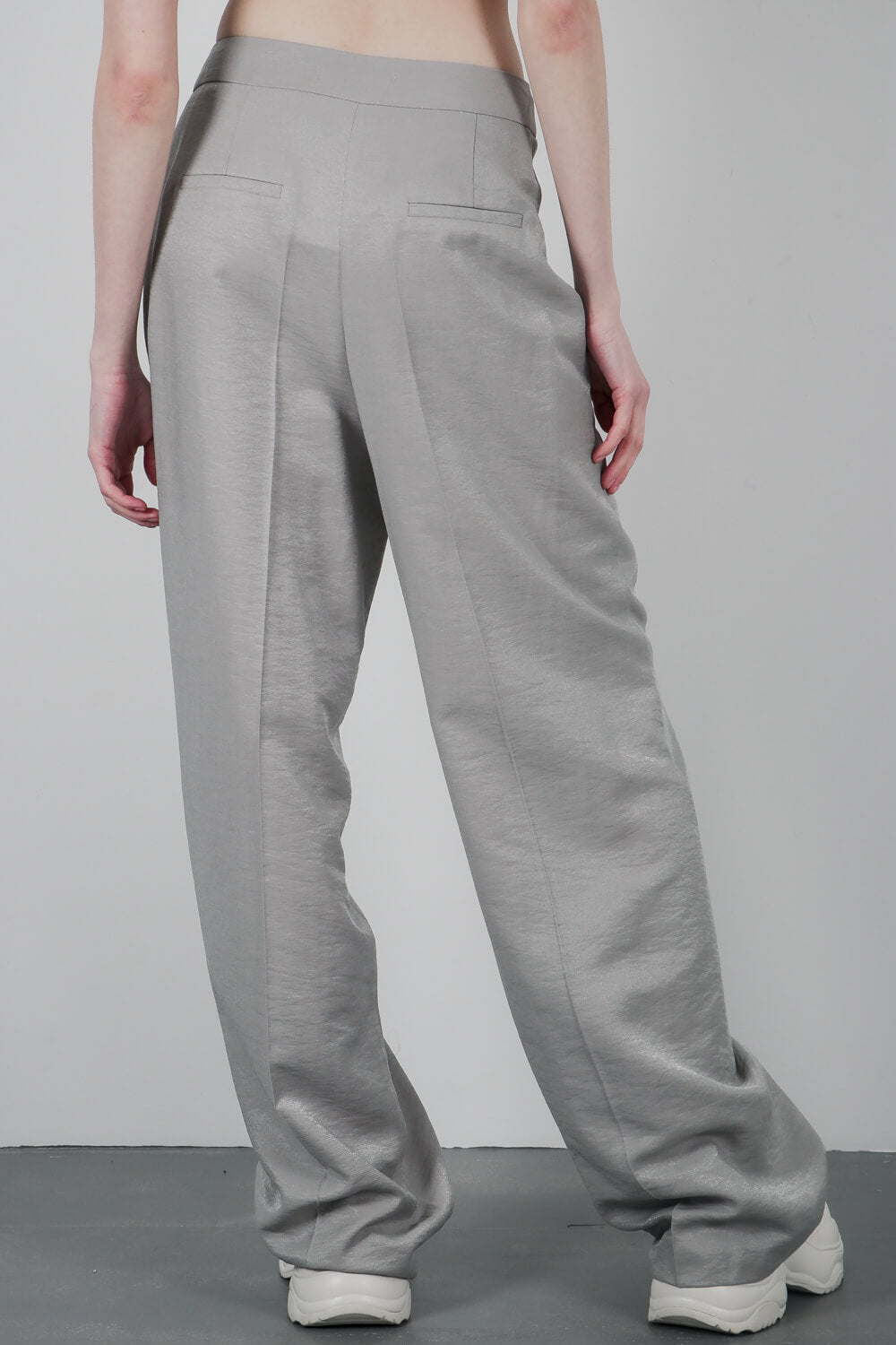 Παντελόνι με γυαλιστερή όψη