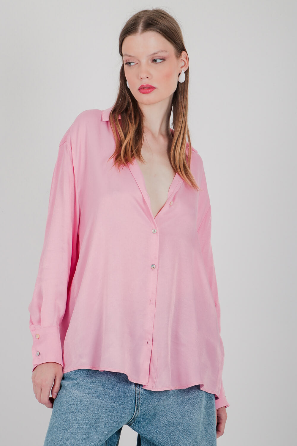 Πουκάμισο σατινέ