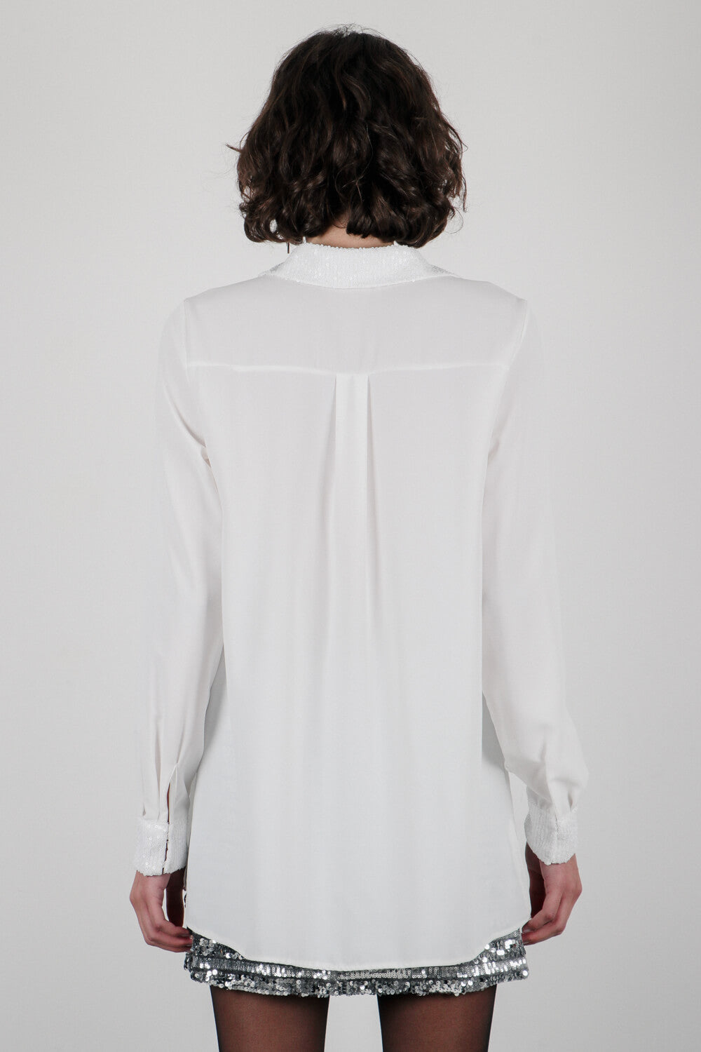 Πουκάμισο με λεπτομέρεια παγιέτα