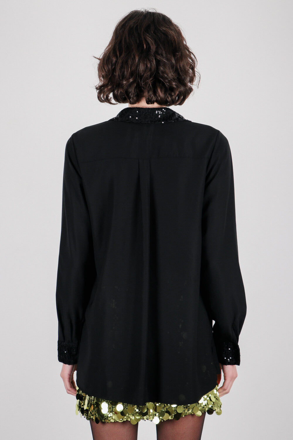 Πουκάμισο με λεπτομέρεια παγιέτα