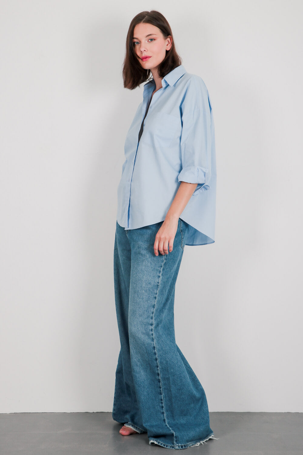 Πουκάμισο ποπλίνα basic