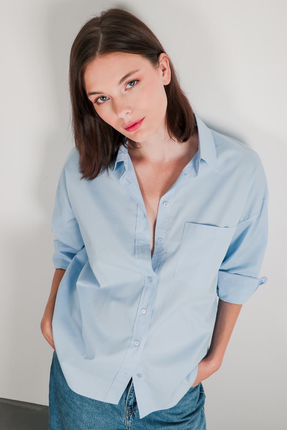 Πουκάμισο ποπλίνα basic