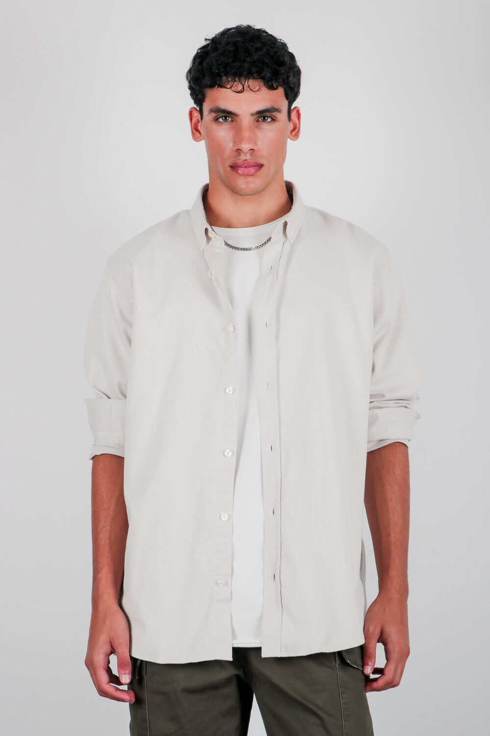 Πουκάμισο με σχέδιο ύφανσης twill