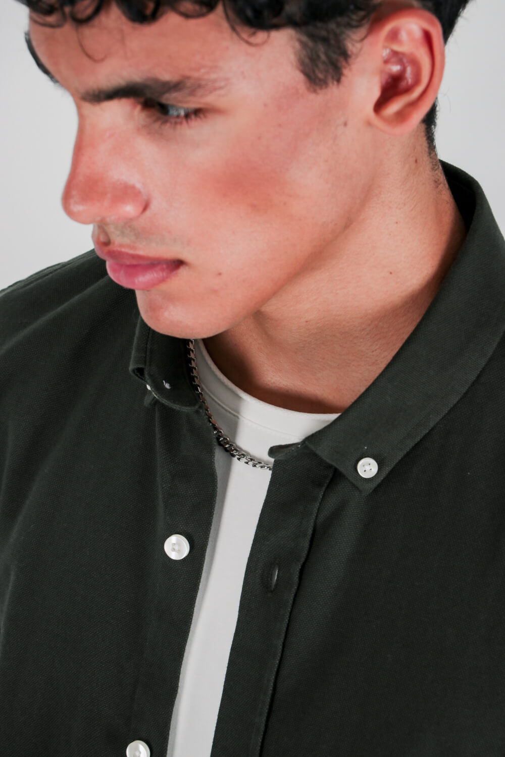 Πουκάμισο με σχέδιο ύφανσης twill