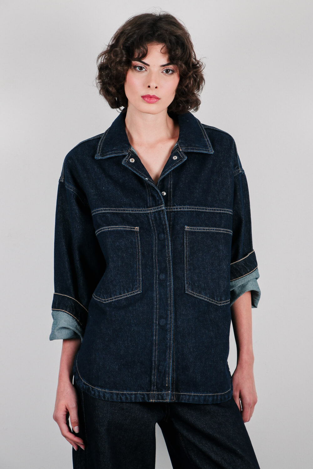 Overshirt ντένιμ