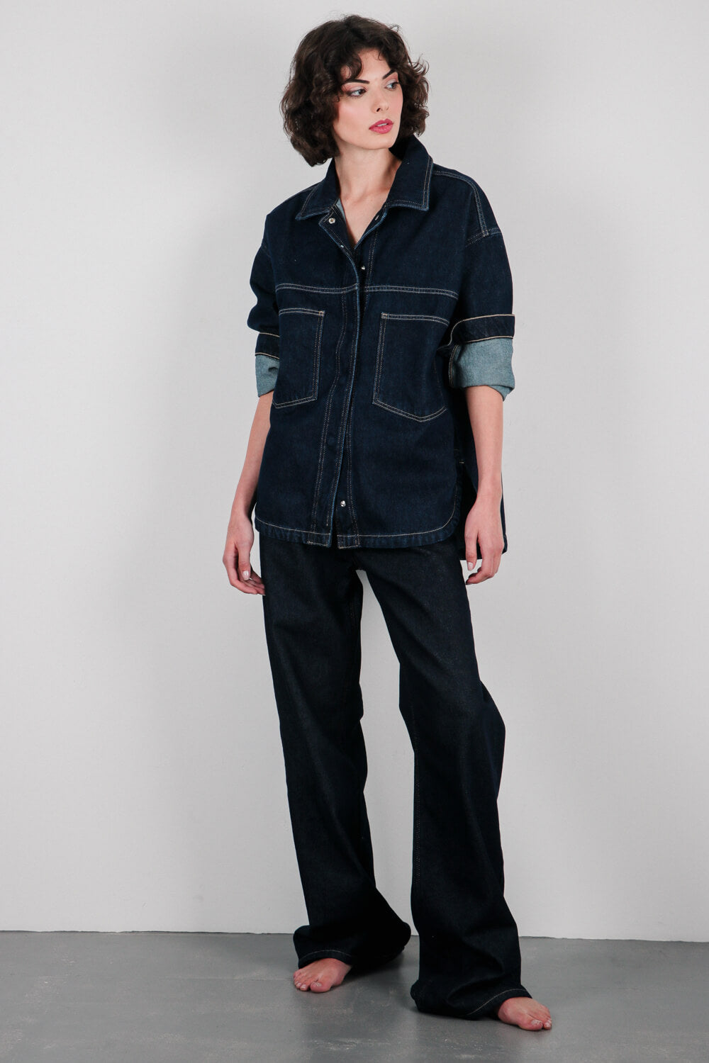 Overshirt ντένιμ
