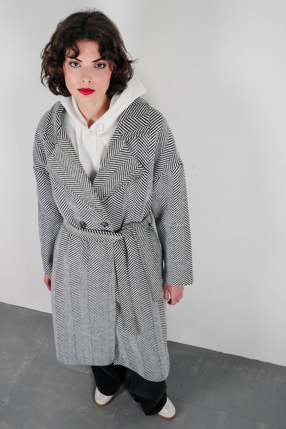 Ζακάρ παλτό με πέτο