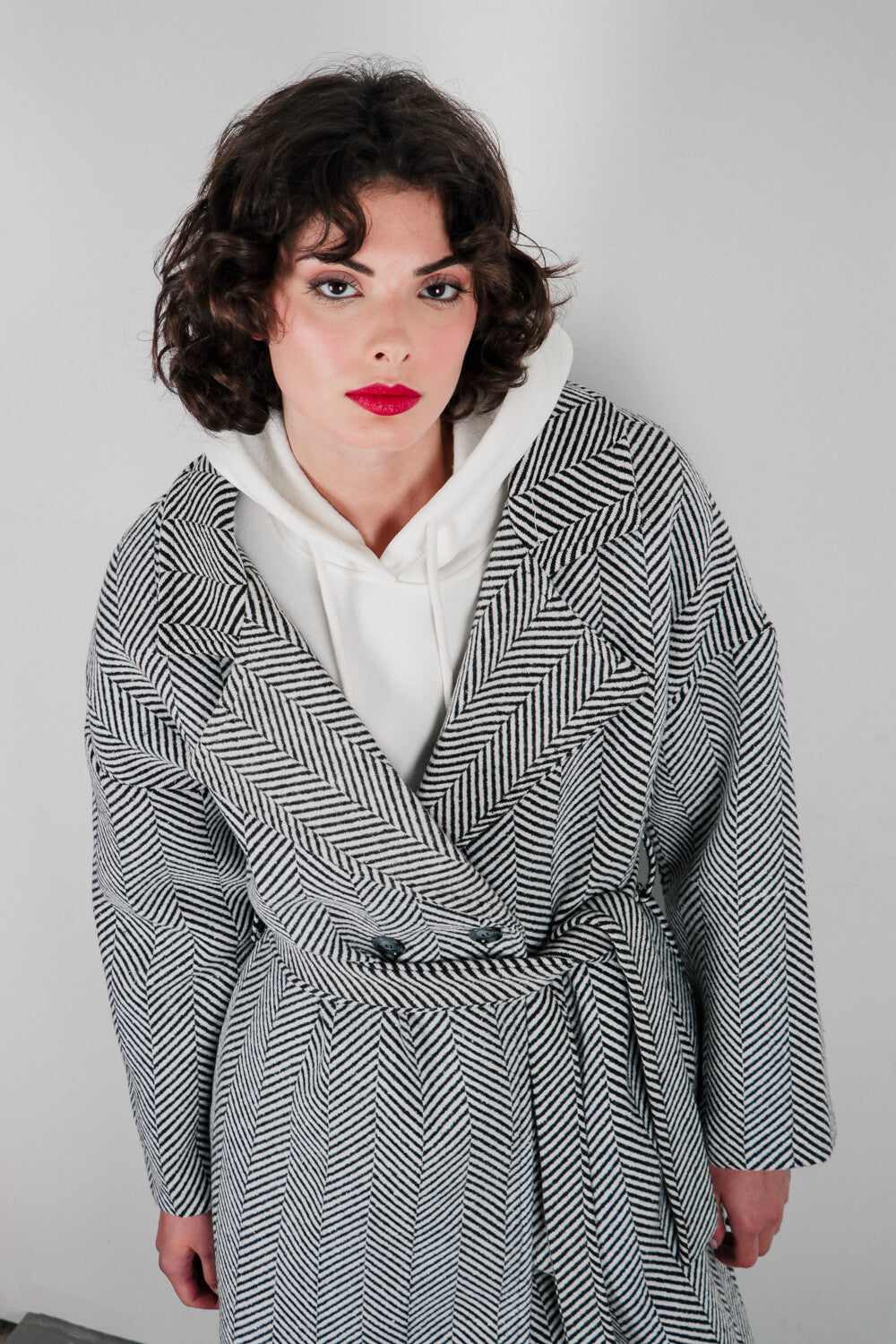 Ζακάρ παλτό με πέτο