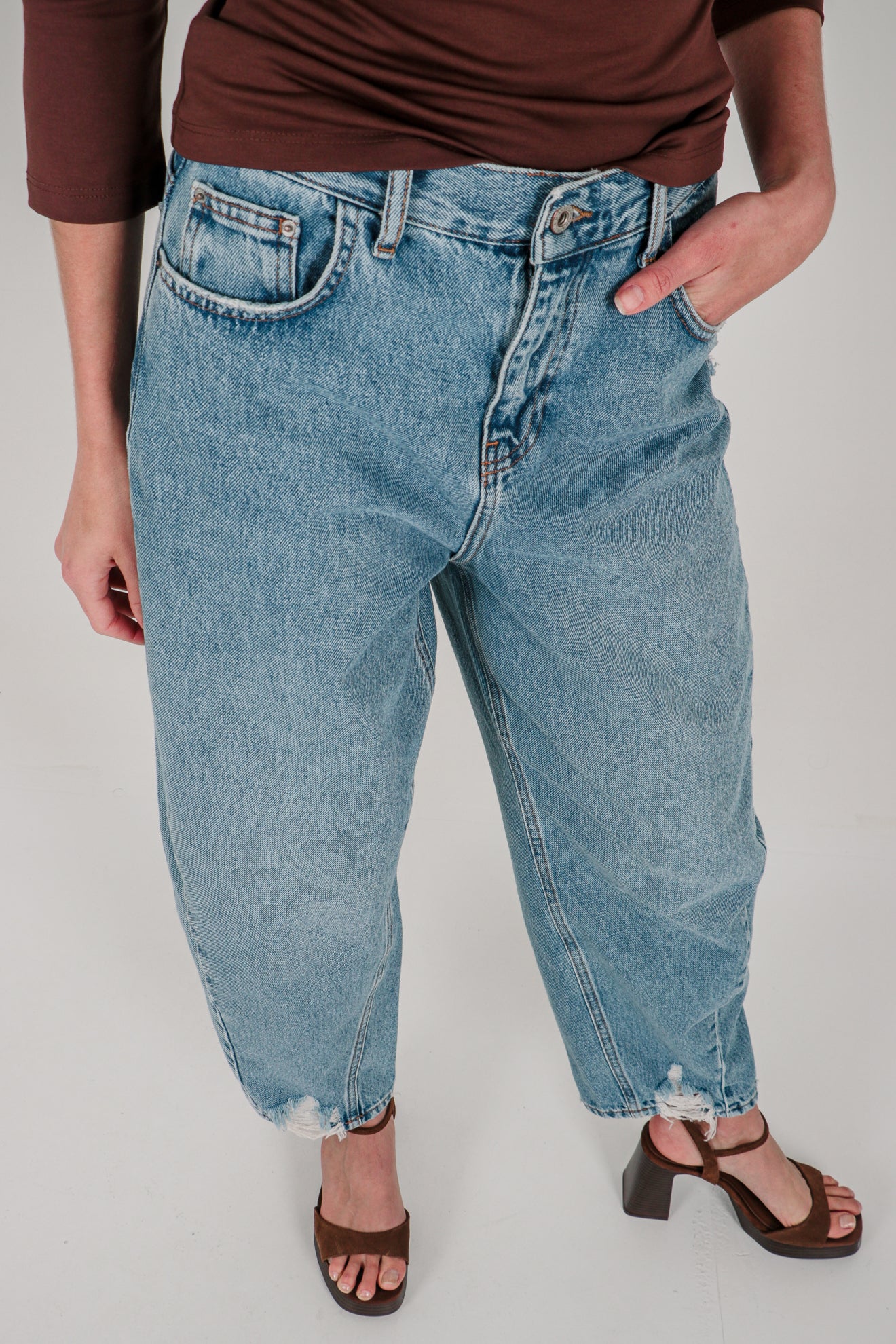 Τζιν balloon cropped