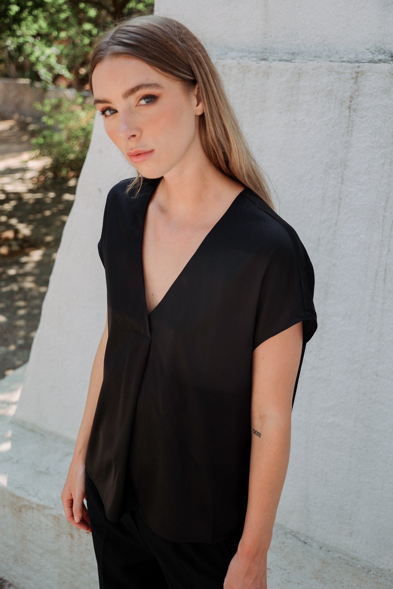 Μπλούζα σατινέ