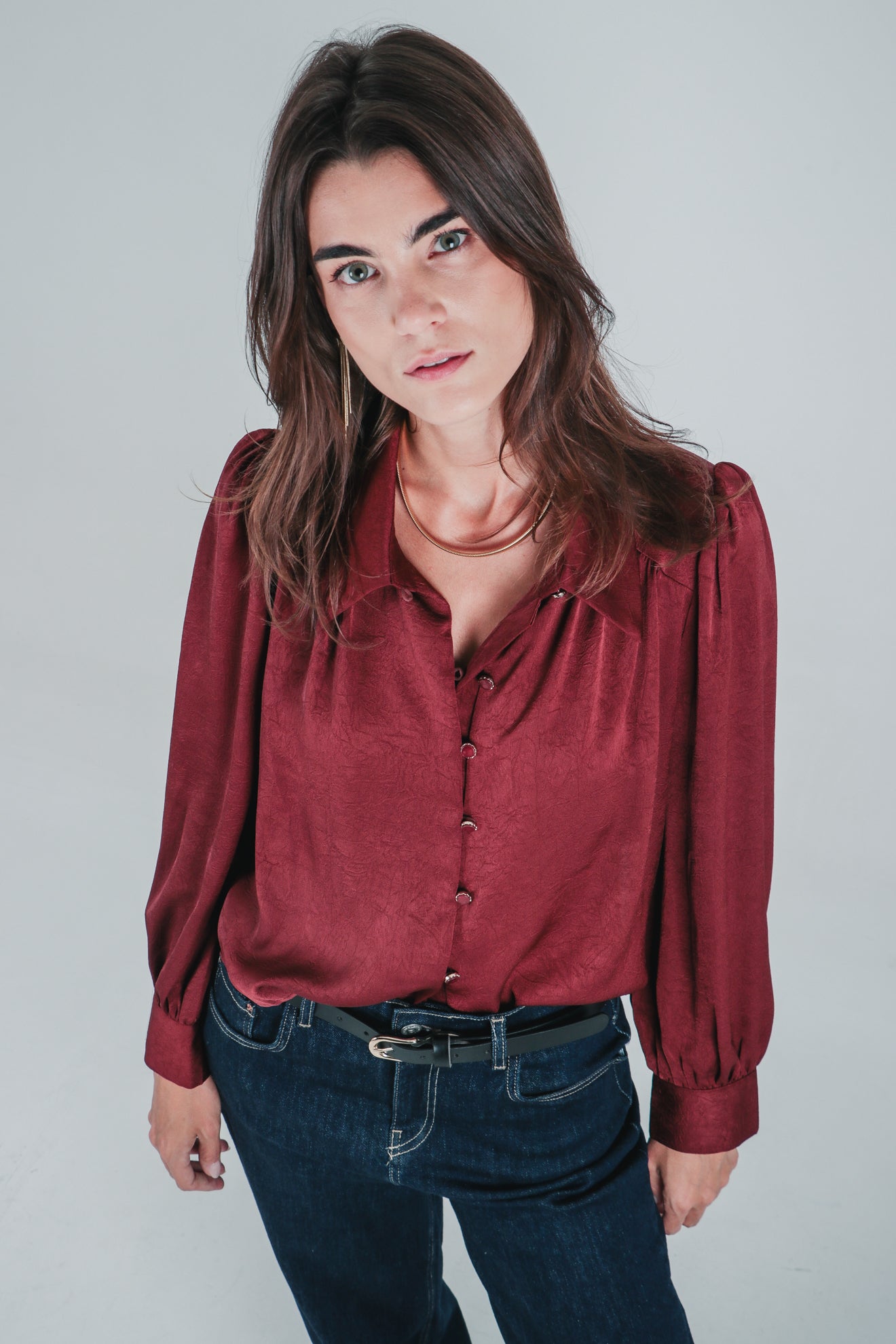 Πουκάμισο με τσαλακωμένη όψη