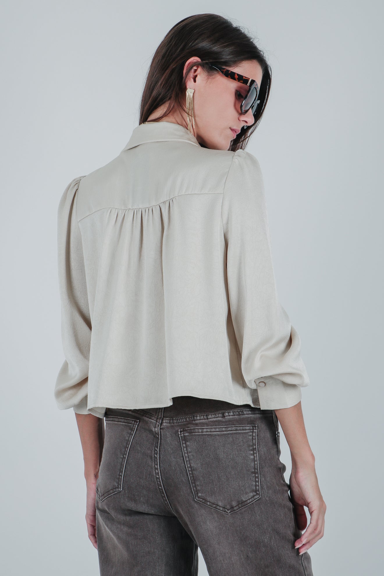 Πουκάμισο με τσαλακωμένη όψη