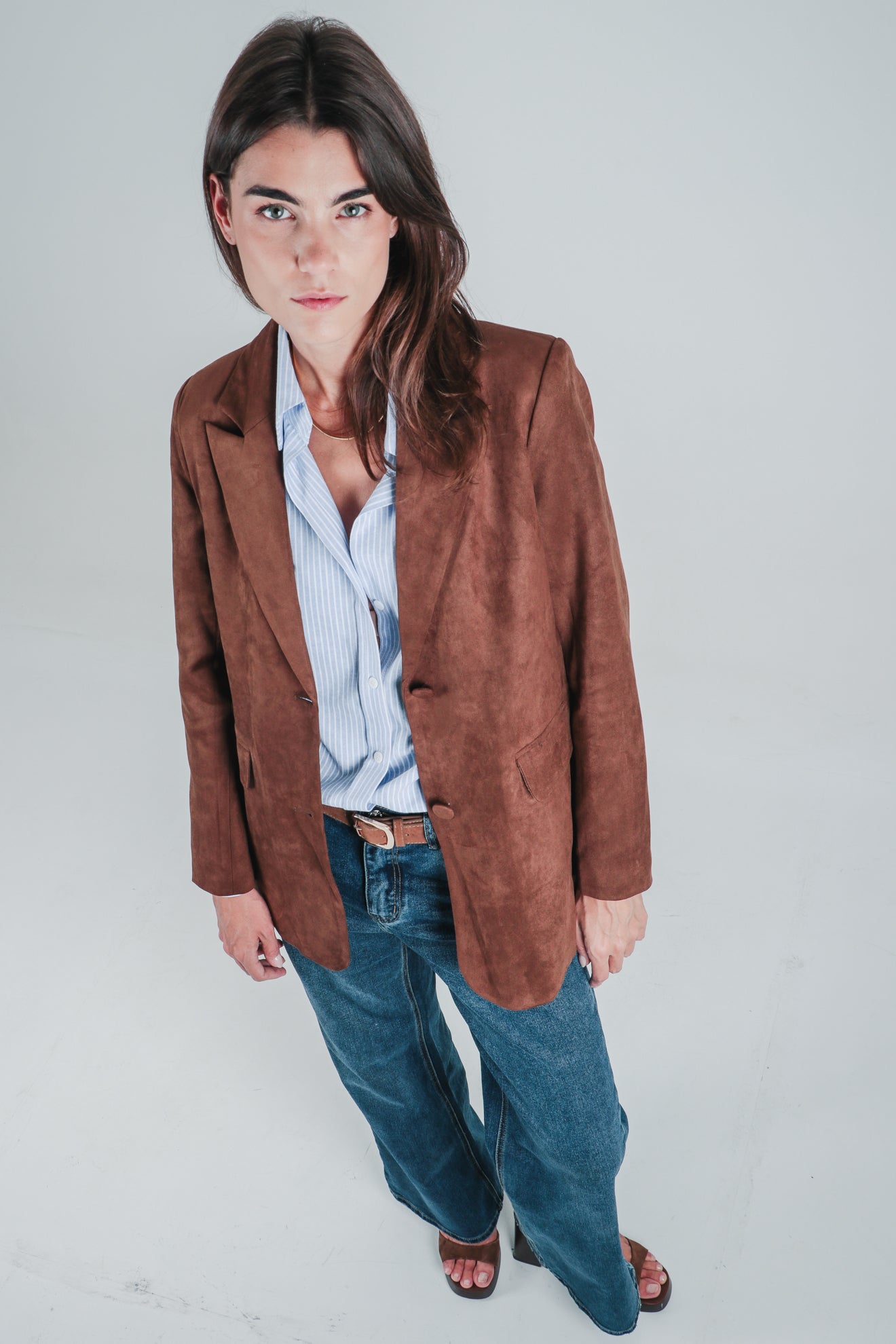 Μπλέιζερ με όψη καστόρ