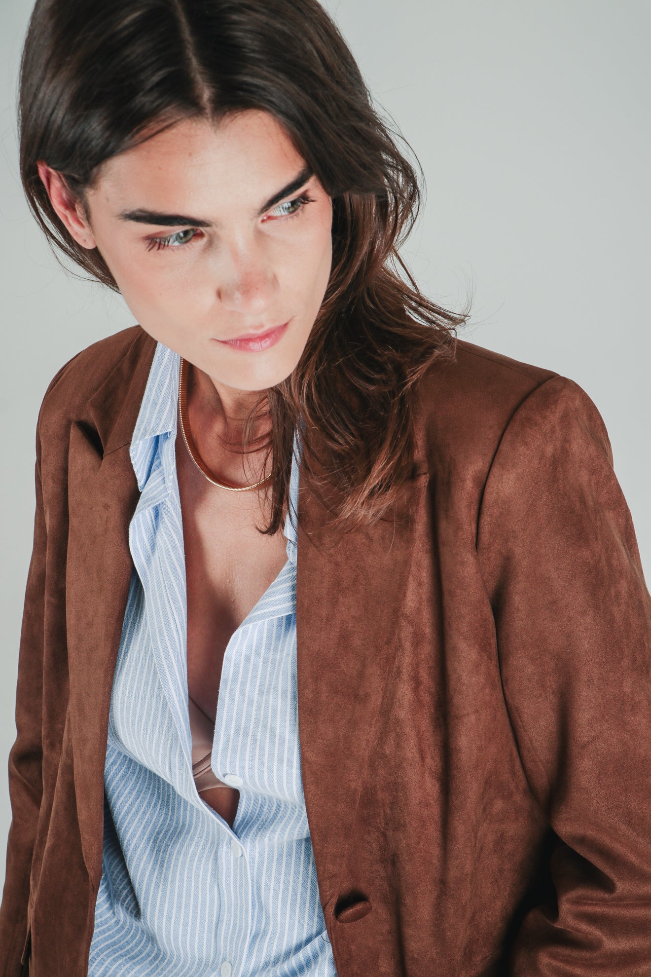 Μπλέιζερ με όψη καστόρ