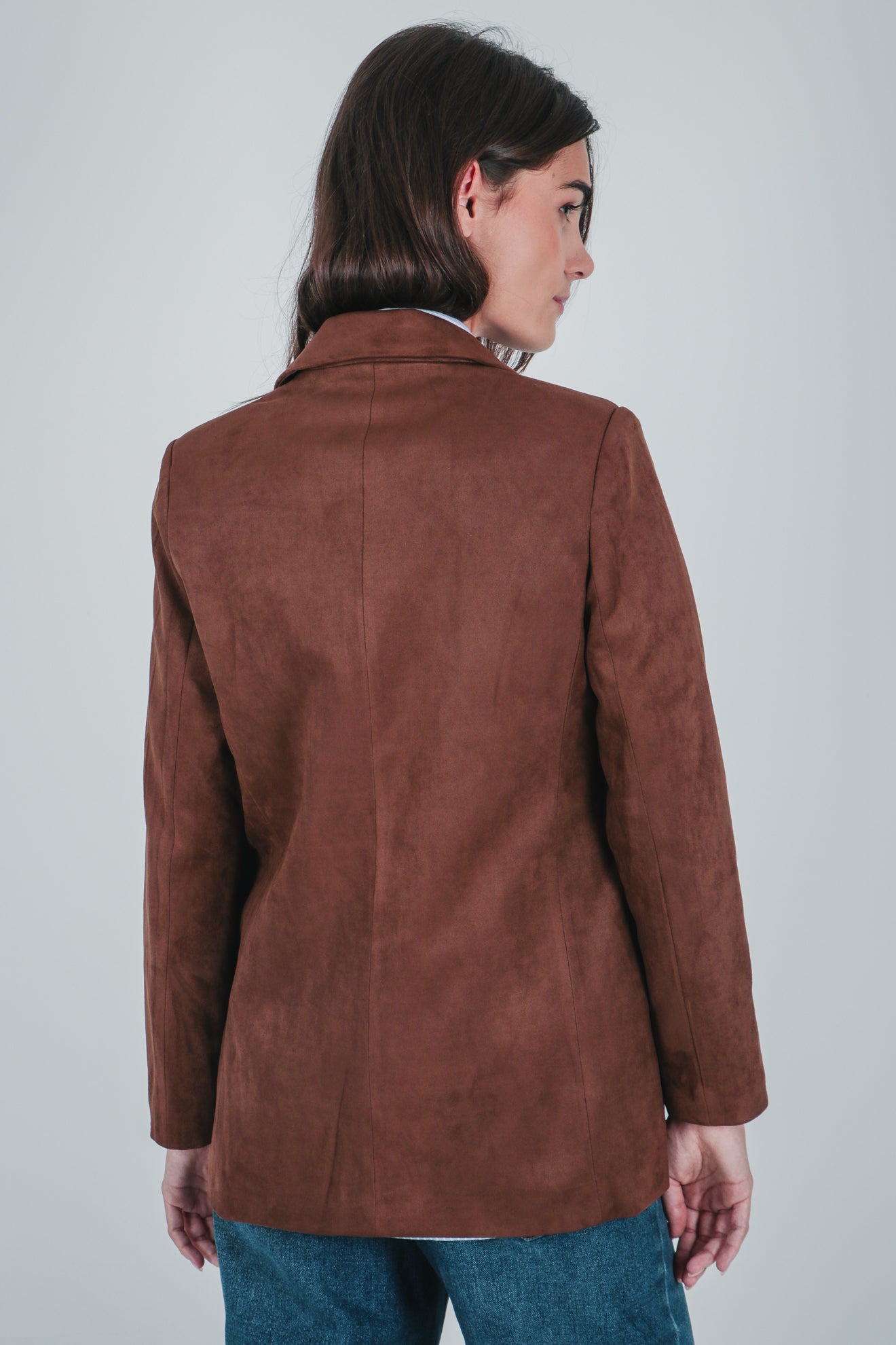 Μπλέιζερ με όψη καστόρ