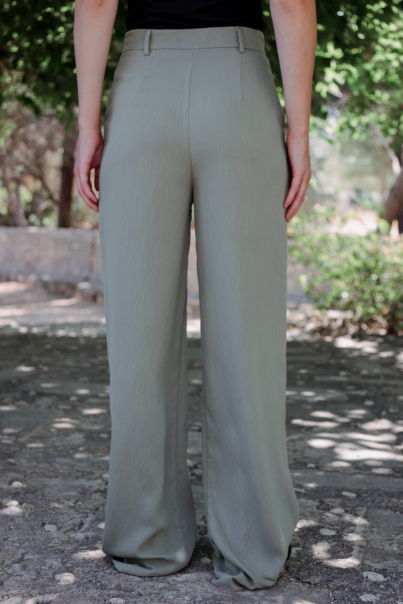 Ριχτό παντελόνι κουστουμιού