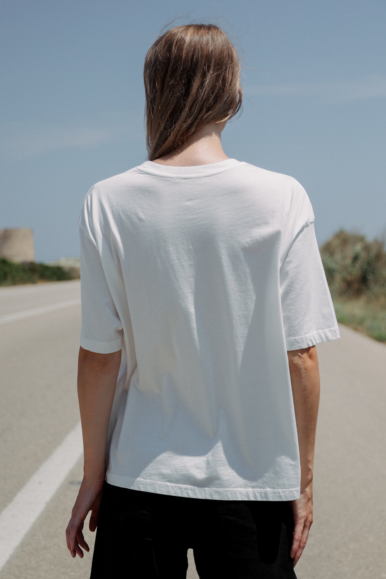 Βαμβακερή μπλούζα με στάμπα