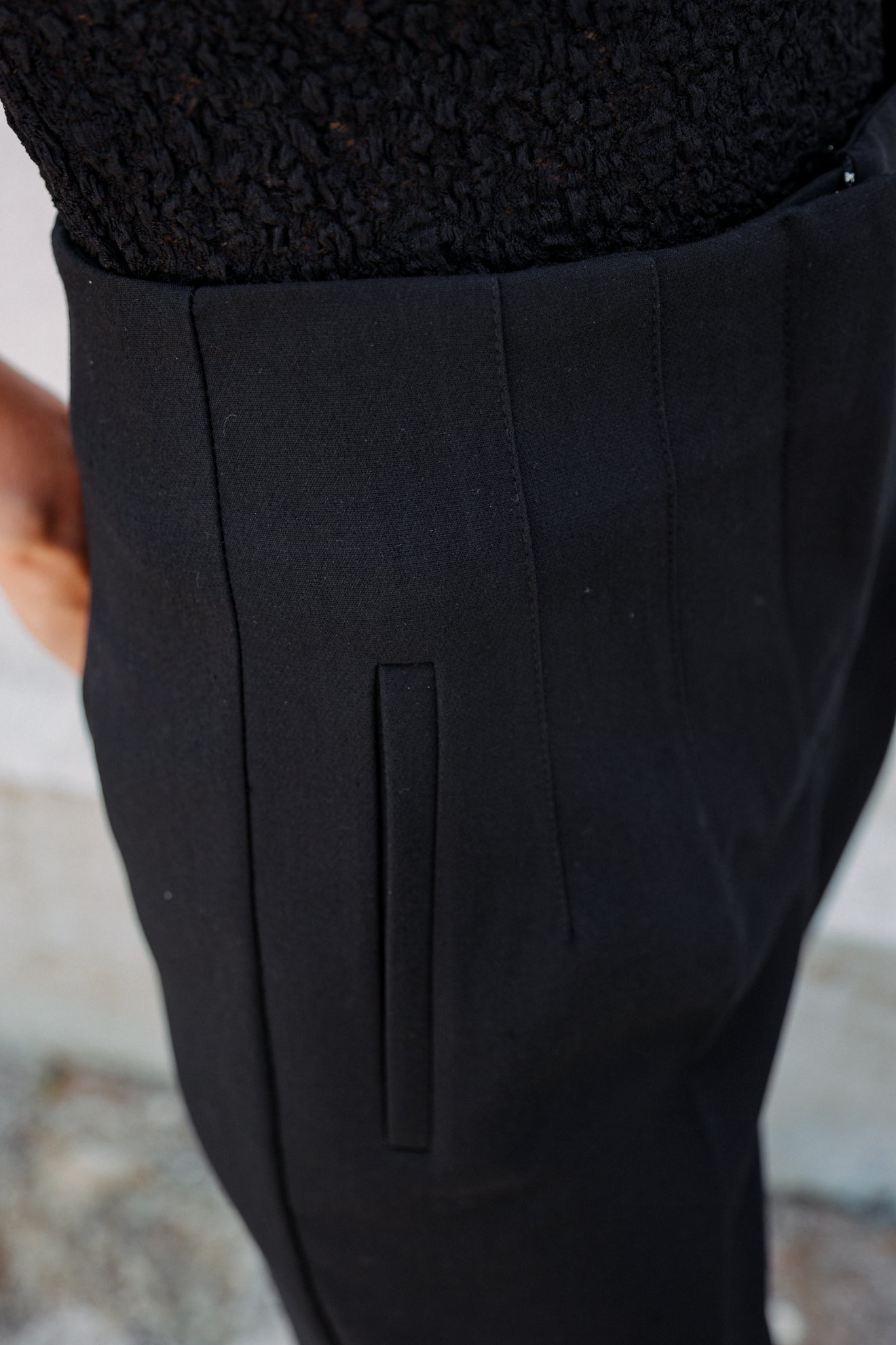 Παντελόνι με τονισμένες ραφές