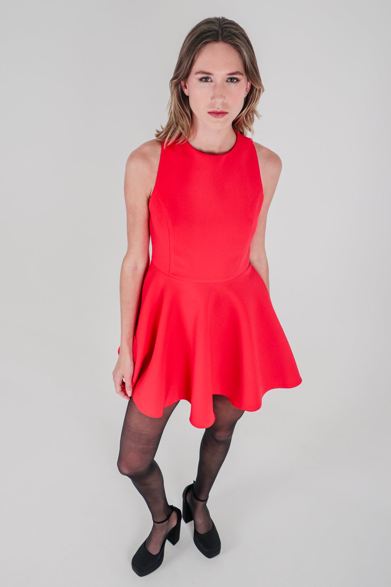 Κοντό φόρεμα εβαζέ