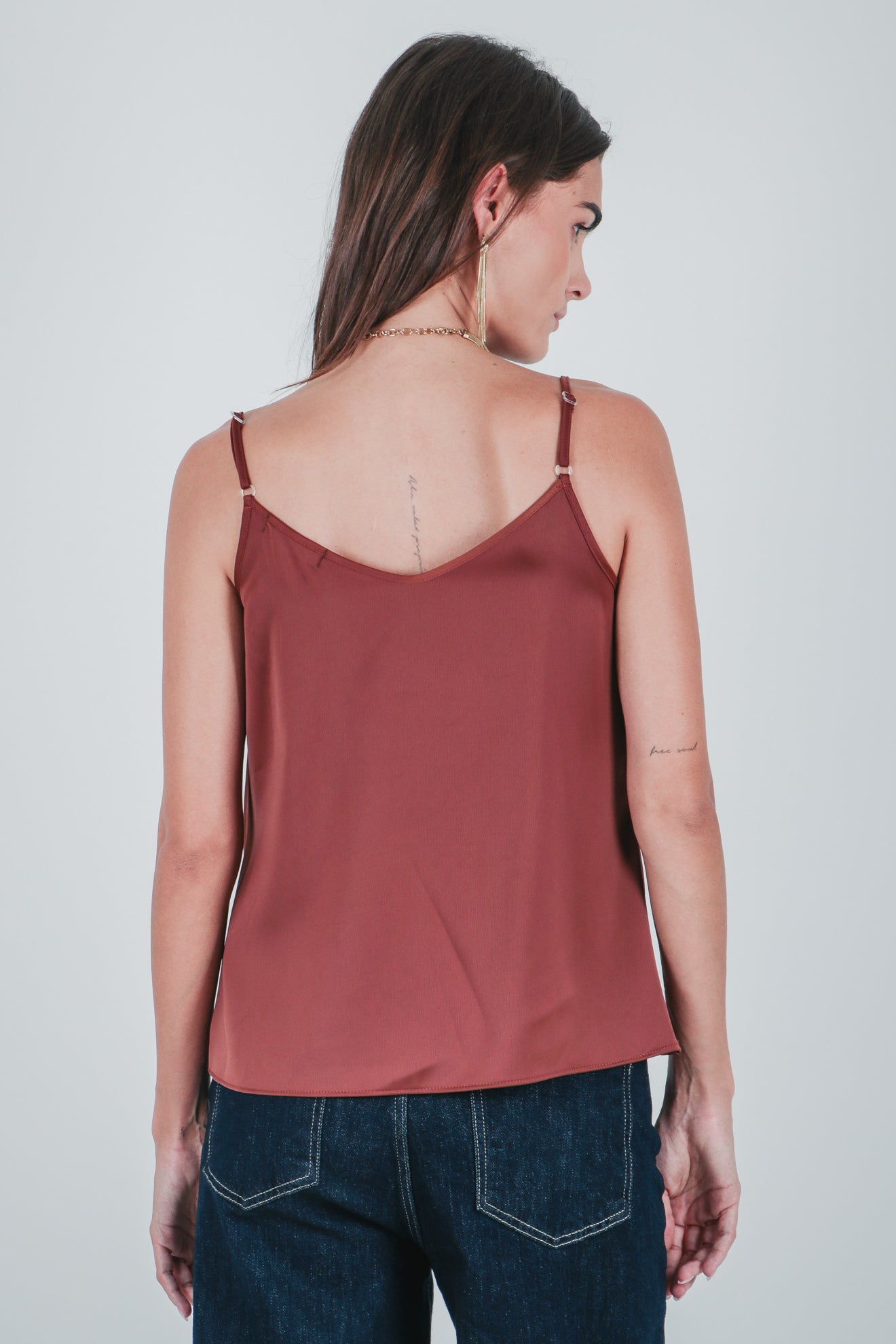 Σατινέ τοπ ντραπέ