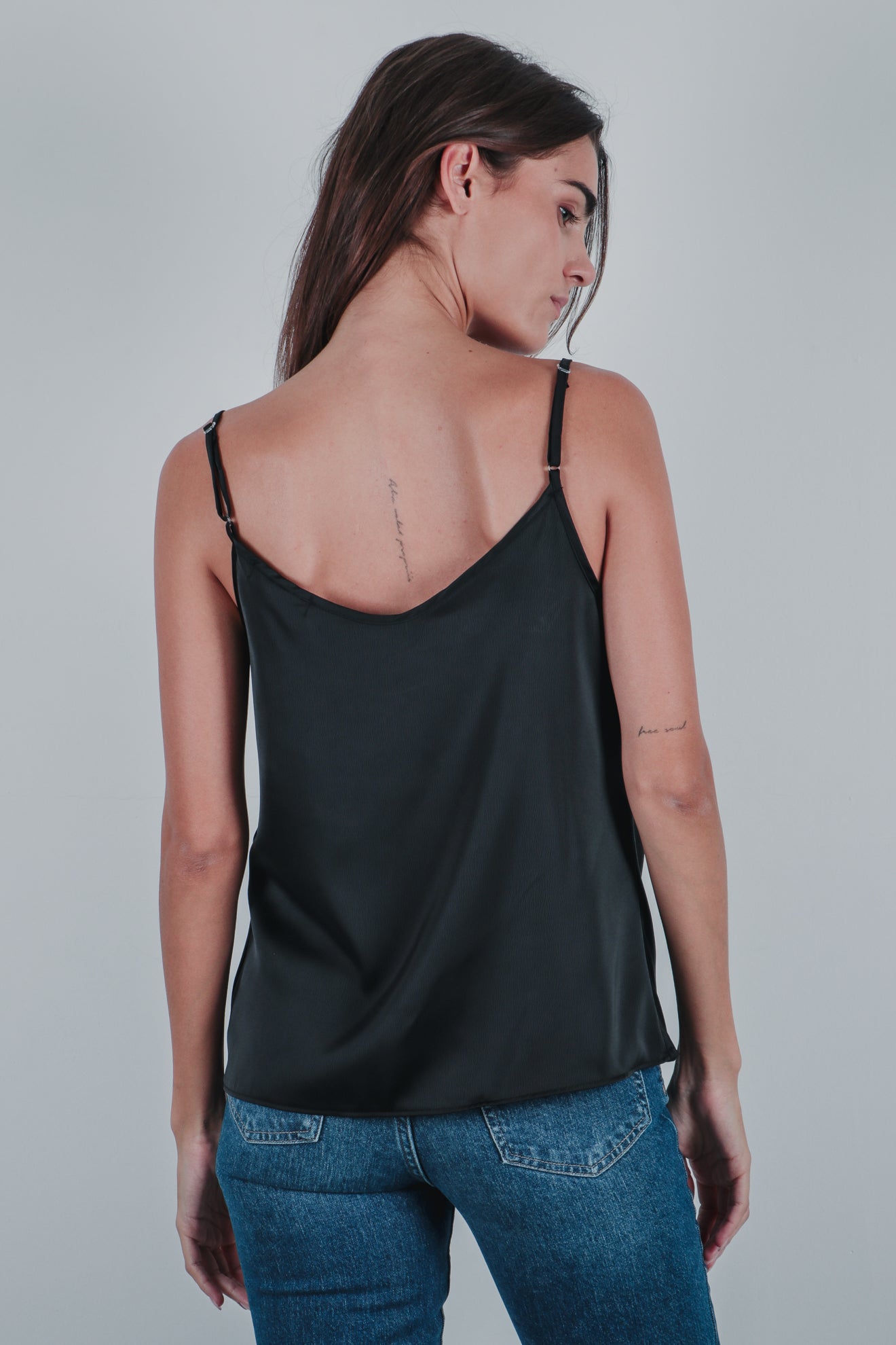 Σατινέ τοπ ντραπέ