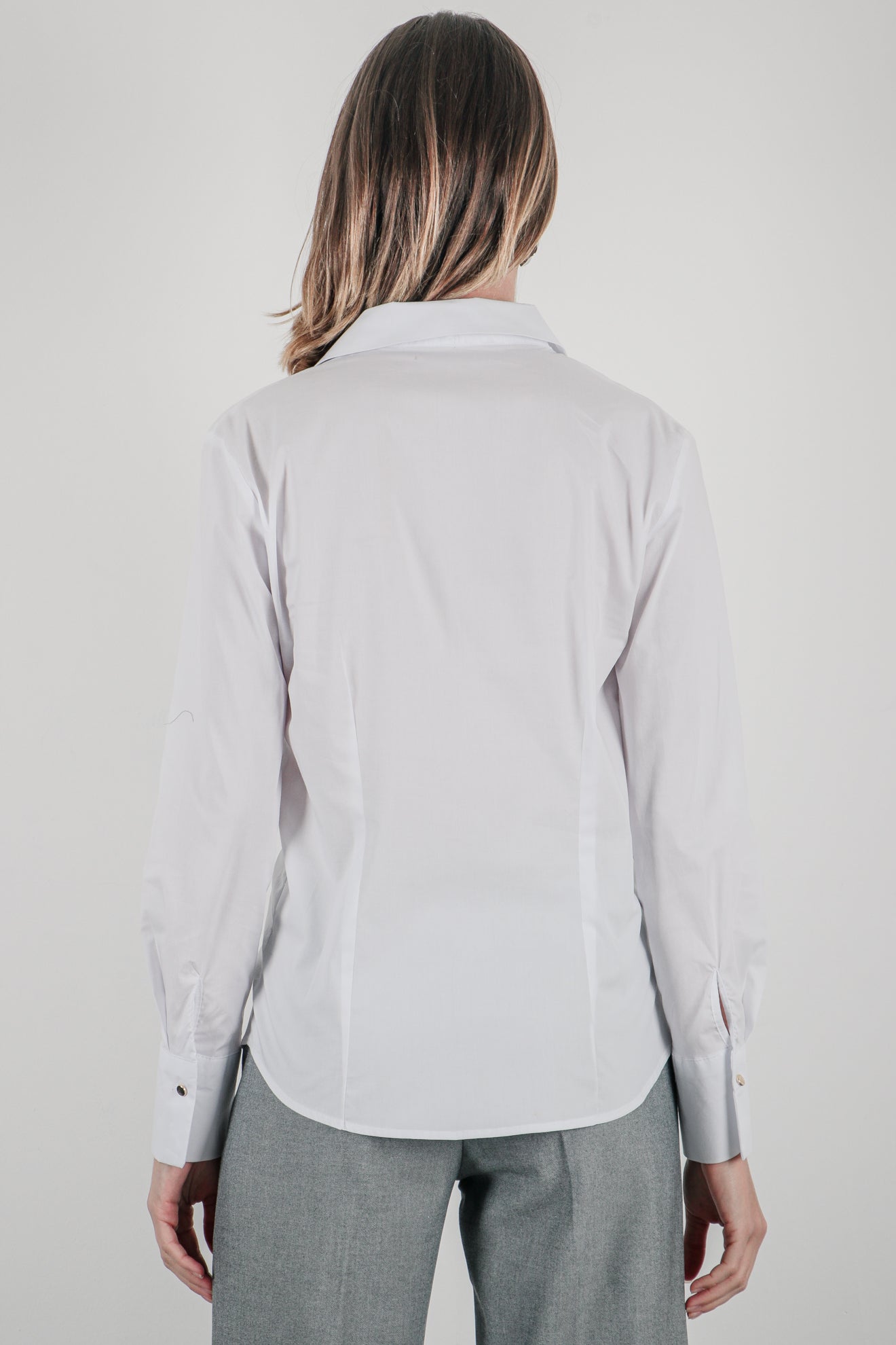 Μεσάτο πουκάμισο από ποπλίνα