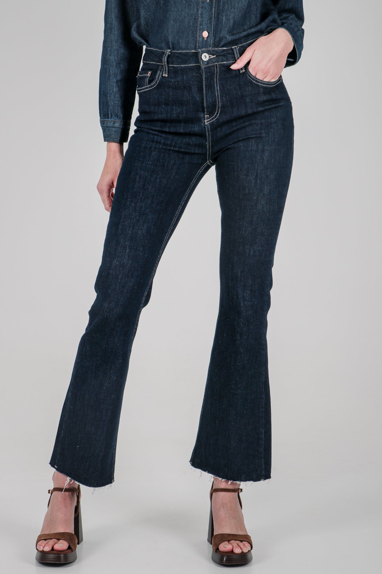 Τζιν cropped flare