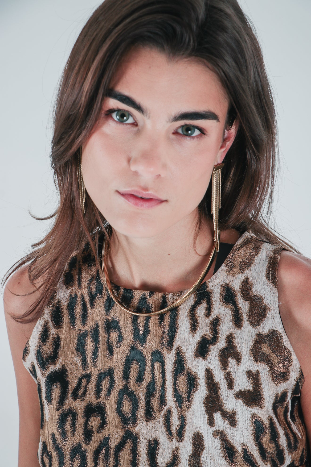 Λεοπάρ μίνι φόρεμα