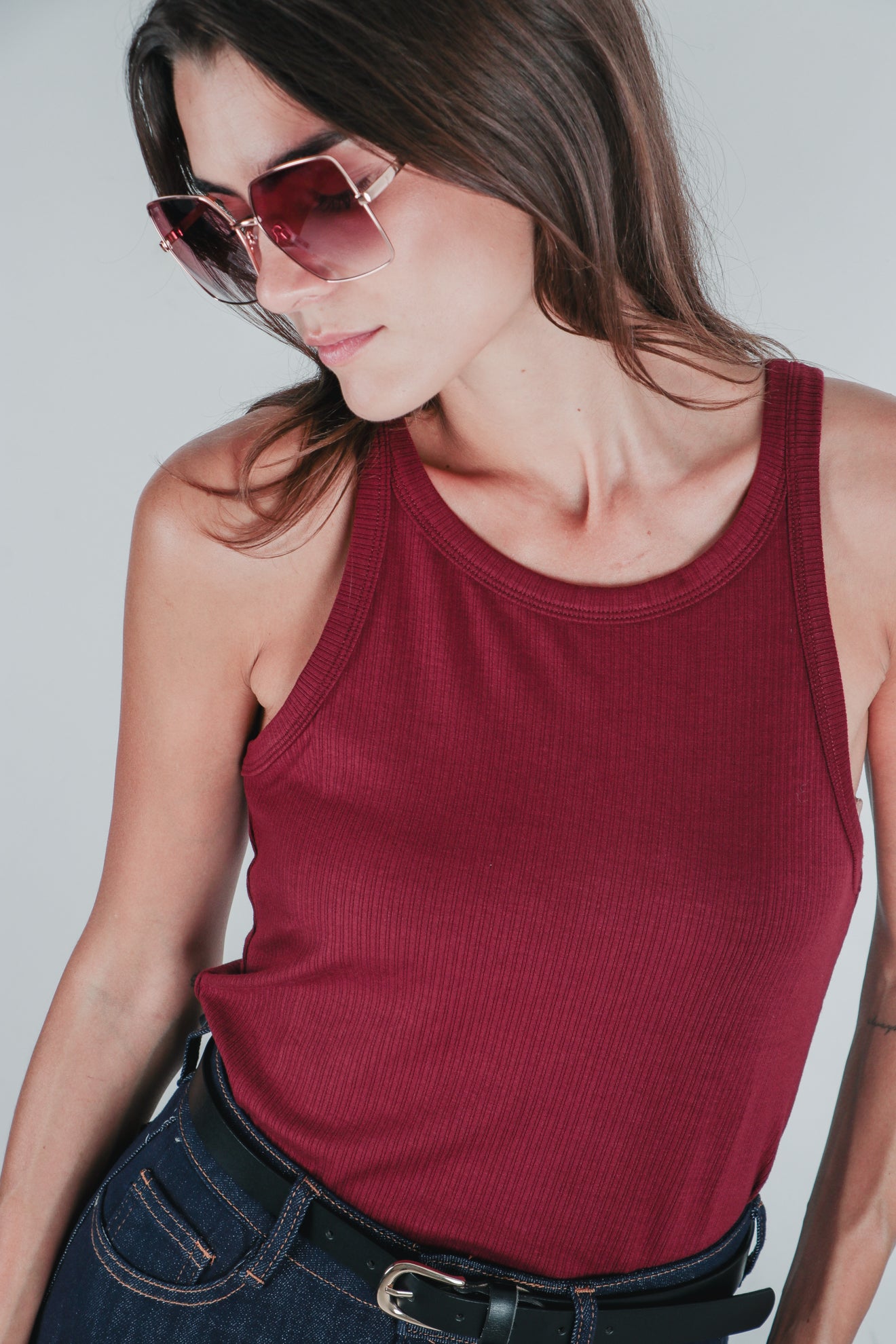 Τοπ ριπ αμάνικο