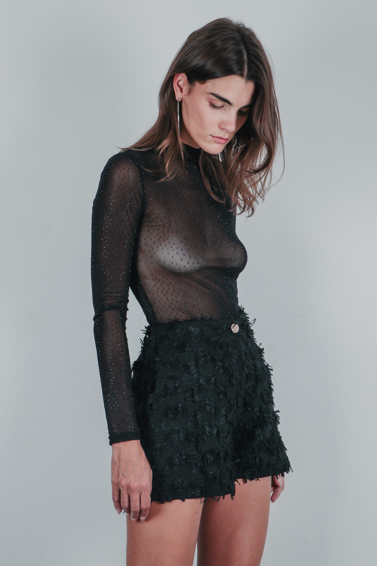 Σορτς με σχέδιο ύφανσης