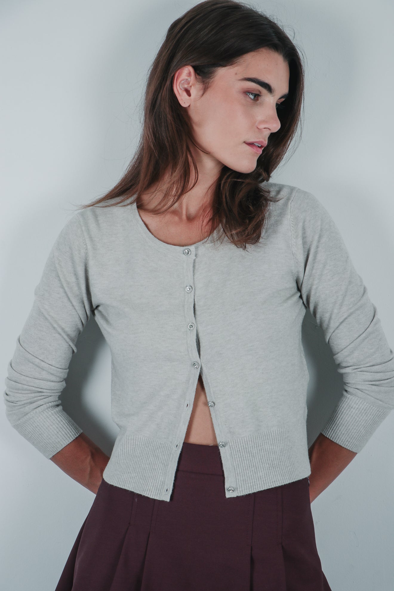 Πλεκτή ζακέτα