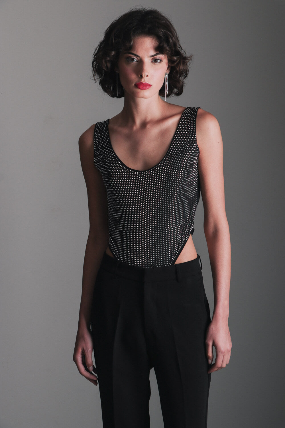 Κορμάκι με στρας