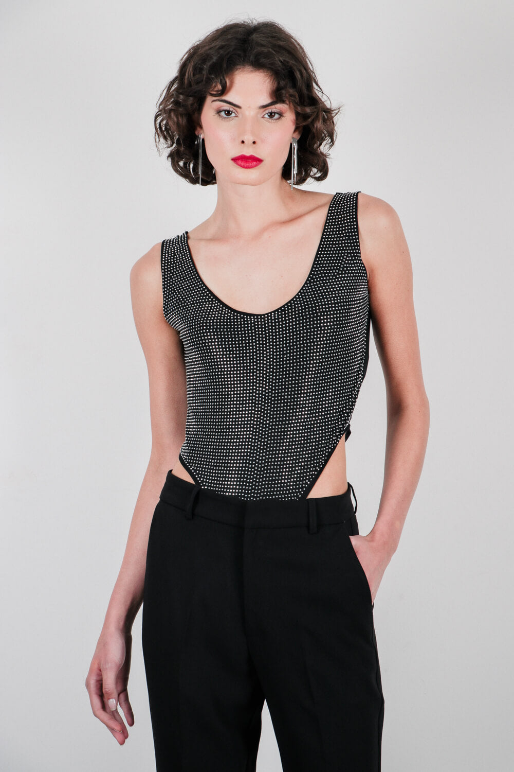 Κορμάκι με στρας