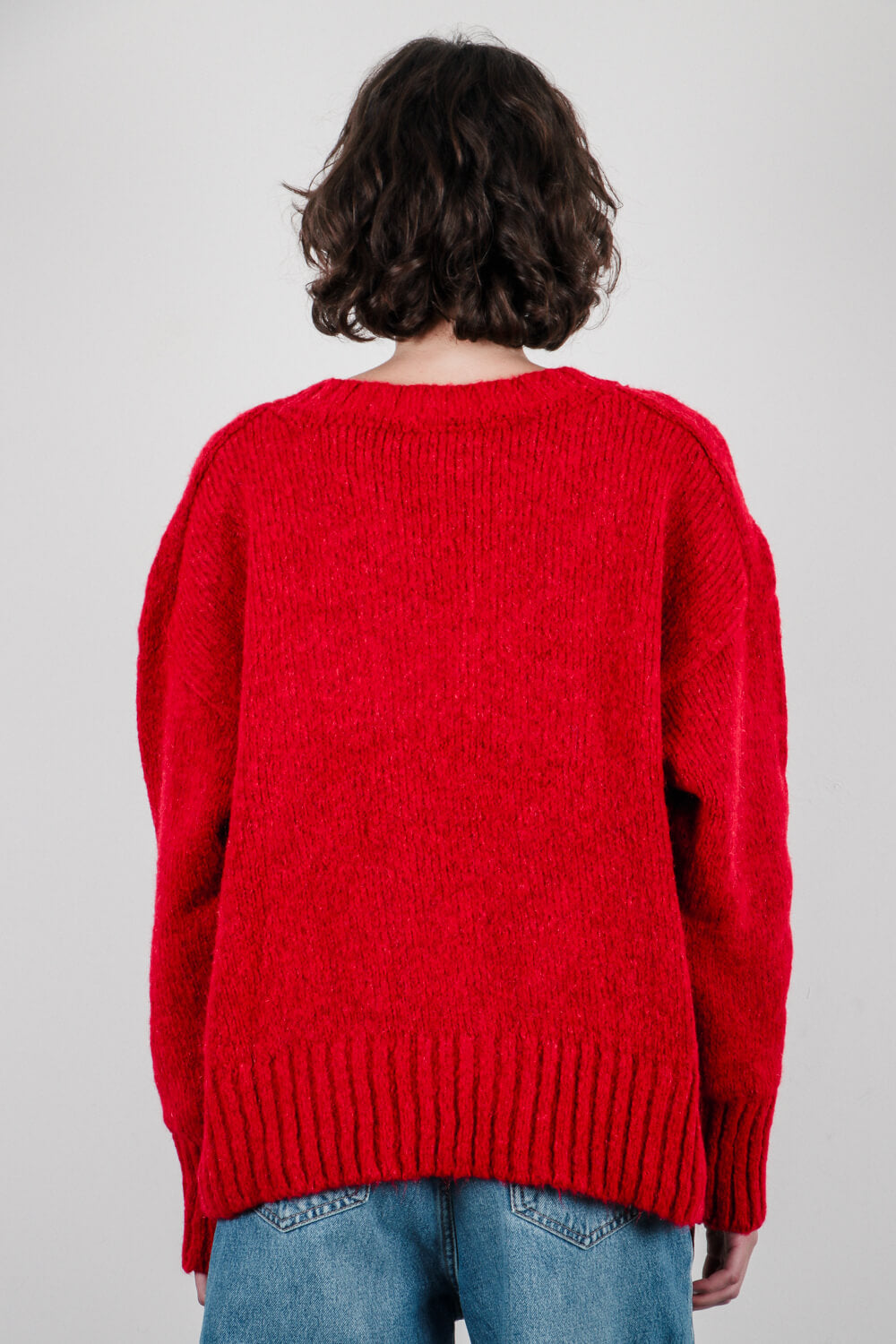 Πουλόβερ με V γιακά