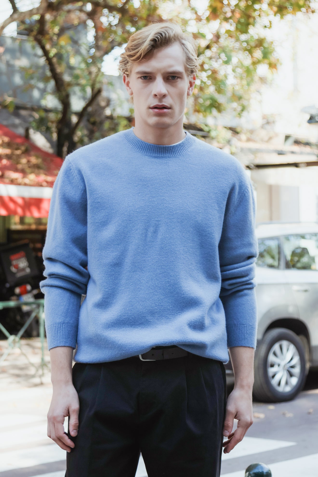 Πλεκτή μπλούζα απαλής υφής