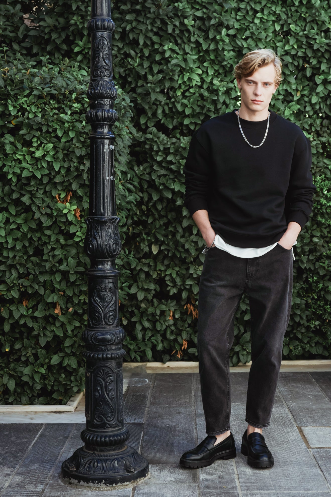 Βαμβακερό φούτερ crewneck