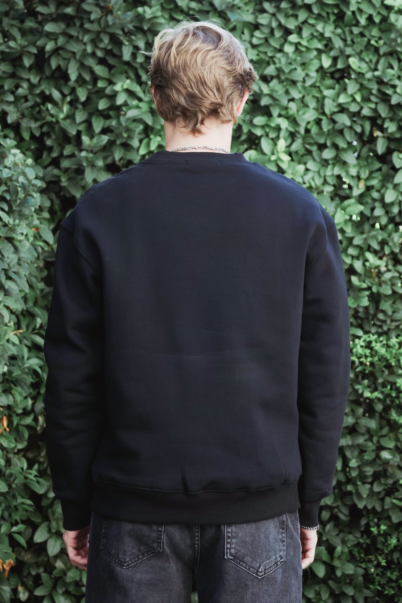 Βαμβακερό φούτερ crewneck