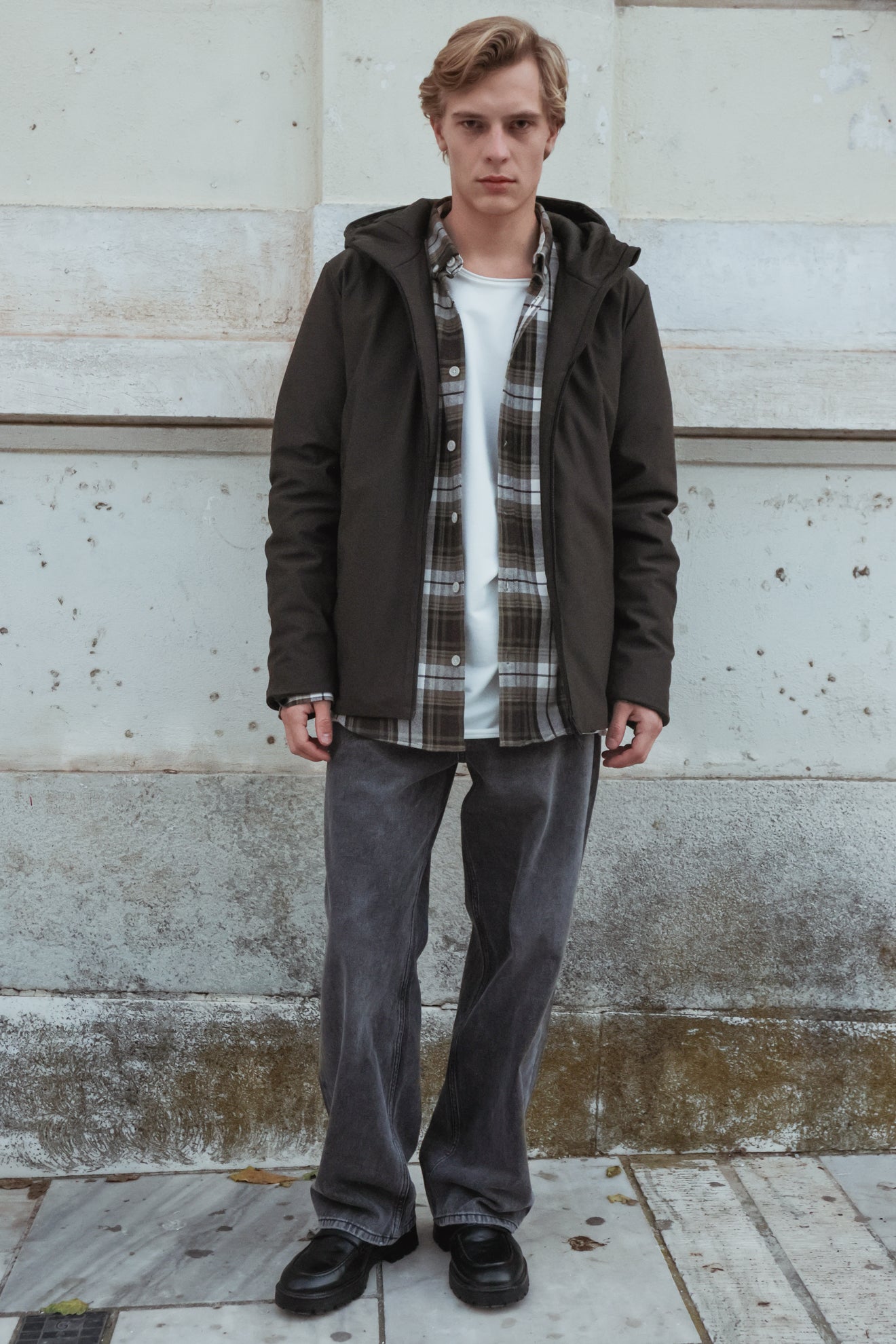 Μπουφάν από ύφασμα ανθεκτικό στο νερό