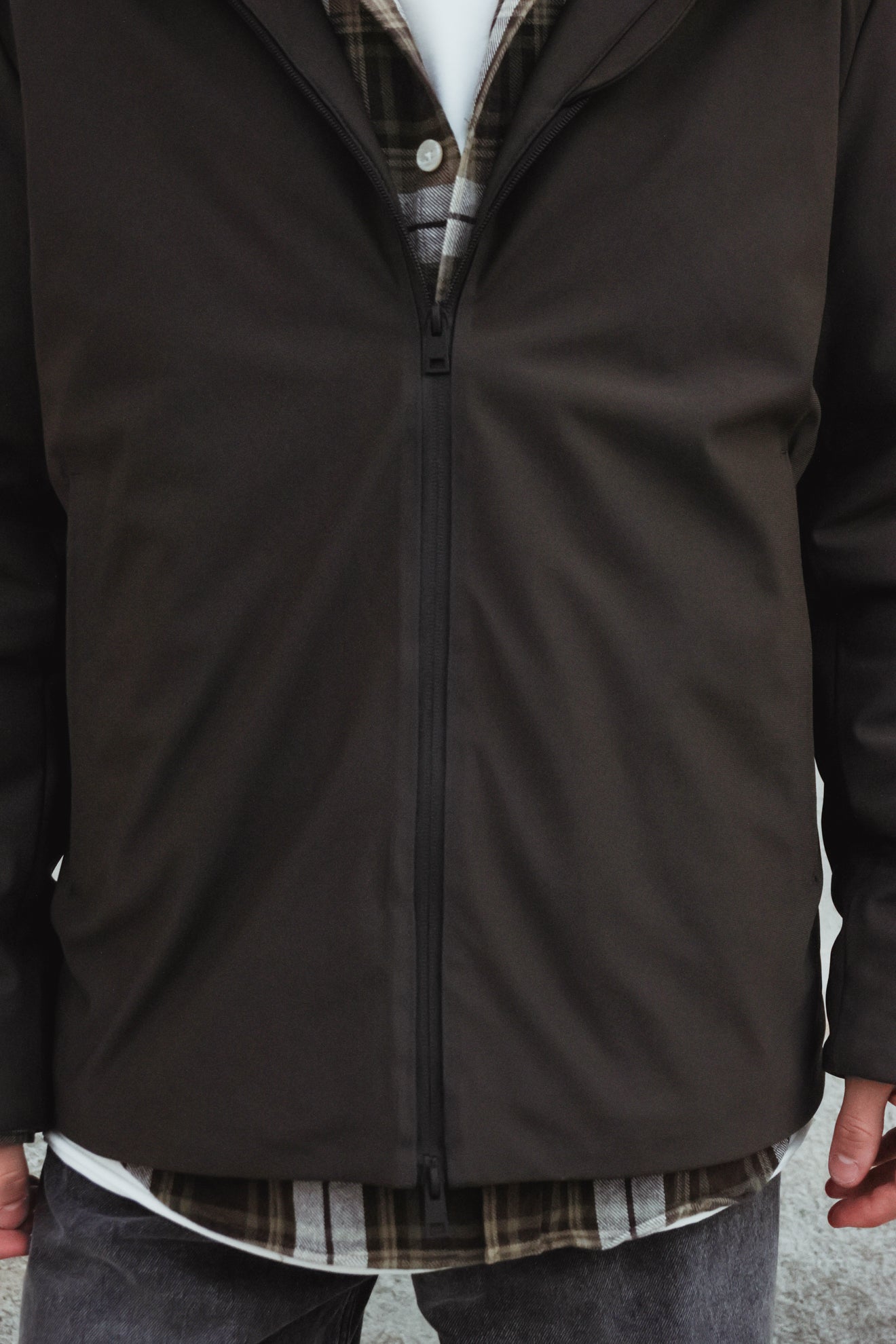 Μπουφάν από ύφασμα ανθεκτικό στο νερό