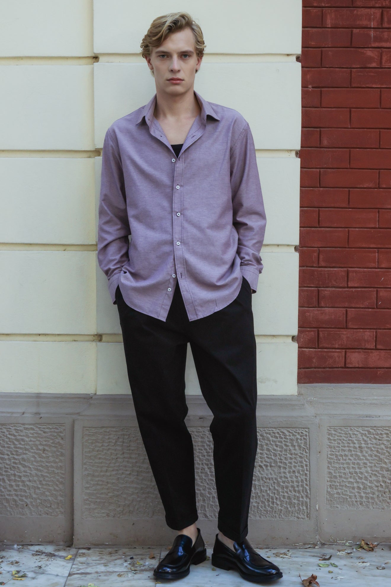 Πουκάμισο με σχέδιο ύφανσης