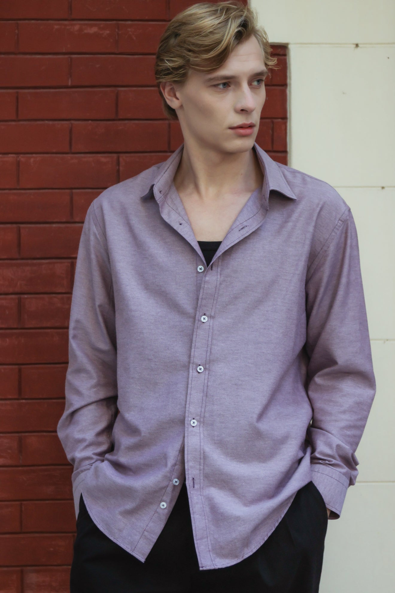 Πουκάμισο με σχέδιο ύφανσης