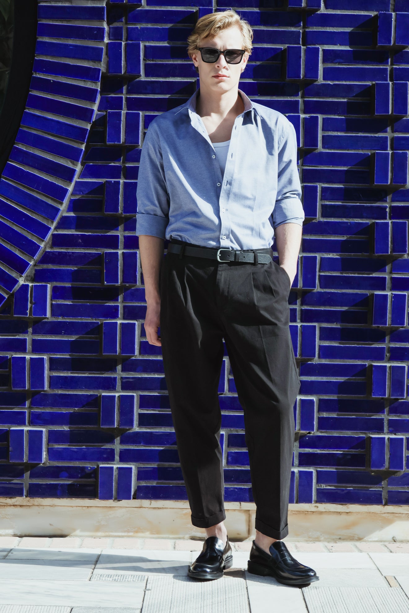 Πουκάμισο με σχέδιο ύφανσης