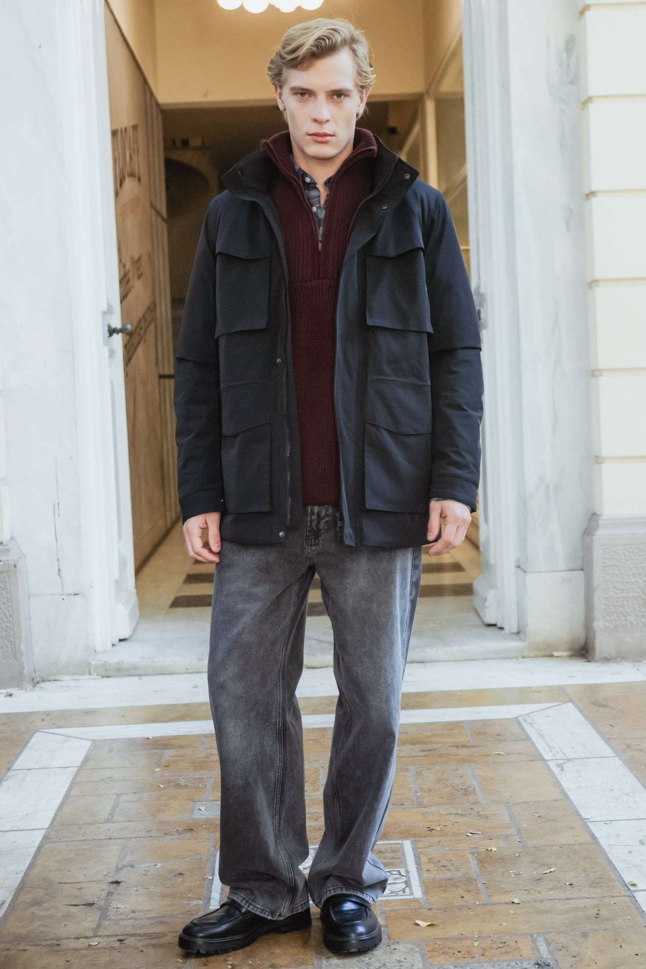 Παρκά από ύφασμα ανθεκτικό στο νερό