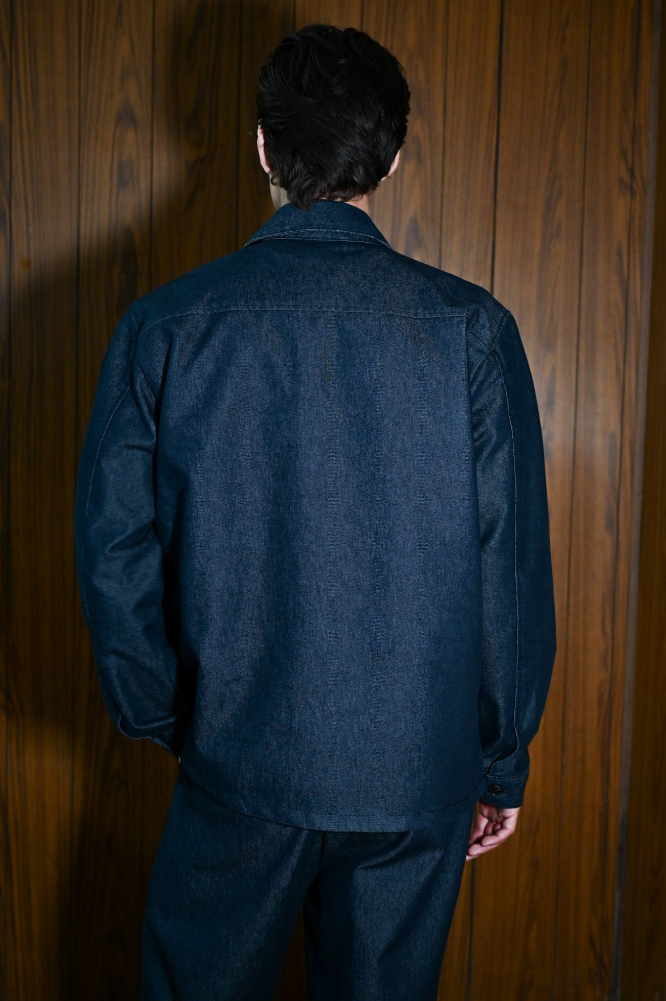 Denim overshirt