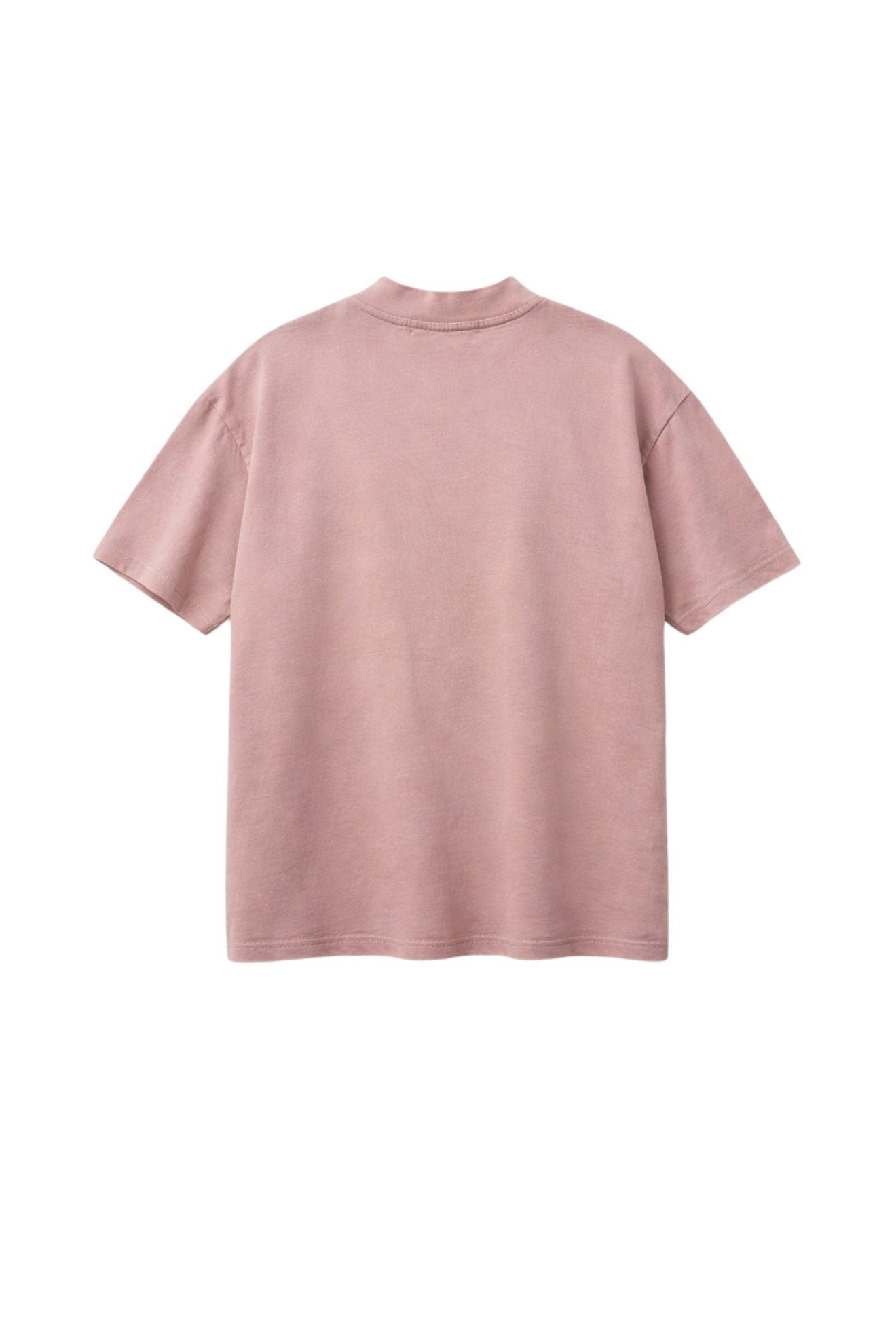 Βαμβακερή μπλούζα με ξέβαμμα